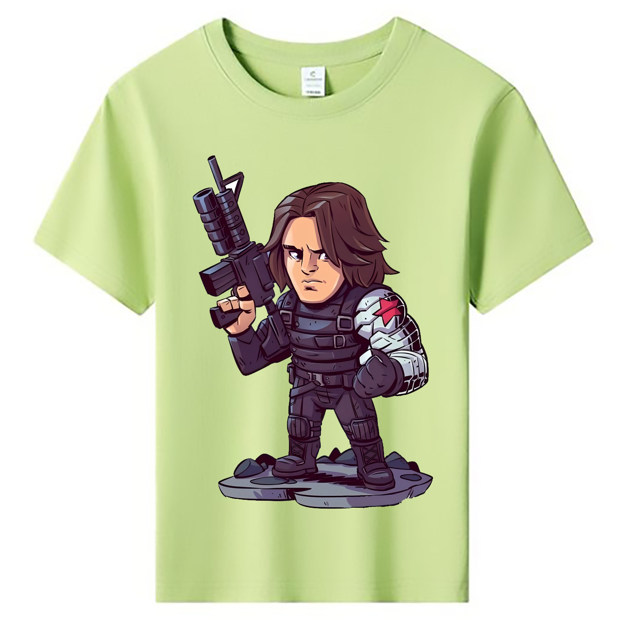 （画像用） アベンジャーズ The Avengers 綿100％キッズTシャツ（フロントプリント）